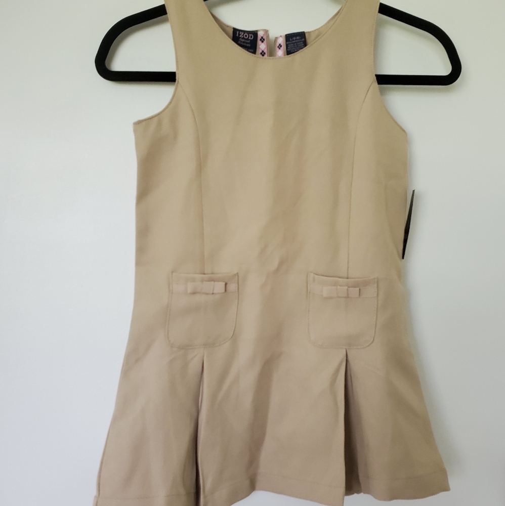 Izod Schoolwear Girls Dress Sz L